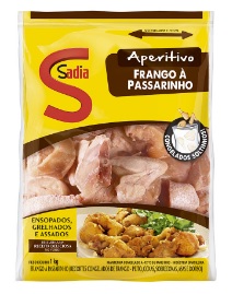 Frango A Passarinho Temp Sadia Pct Kg Cx C Pcts Ag Distribuidora